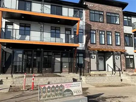 BRAND-NEW 3 BEDROOM UNIT | ATTACHED SINGLE GARAGE | DUAL BALCONIES | 20981 Seton Way Southeast, Calgary