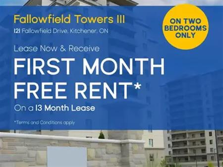 Fallowfield Towers III | 121 Fallowfield Drive, Kitchener