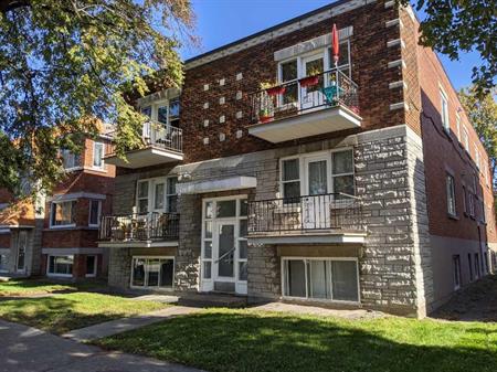 Ahuntsic 3½ sur la promenade Fleury (Nov-Déc)