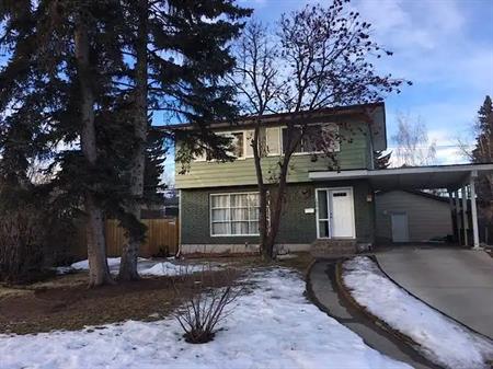 LARGE FAMILY HOUSE FOR RENT WITH WALKOUT BASEMENT IN DESIRABLE NEIGHBOURHOOD | 100 Sackville Drive Southwest, Calgary