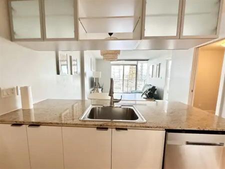 Newly renovated and furnished cozy one bedroom with a dan downtown | 1107 - 1110 11 Street SW, Calgary