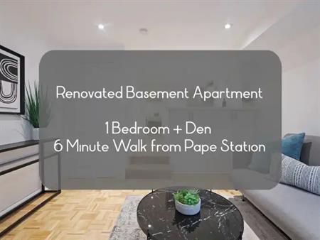 116 Aldwych Ave - Basement Suite | 116 Aldwych, East York