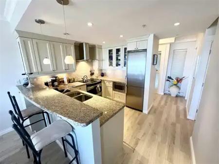 Tsawwassen Oceanfront Furnished Luxury Condominium Apartment For Short Term Rental | 1120 Tsatsu Shores Drive, Delta