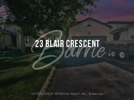 23 BLAIR CRESCENT | 23 BLAIR CRESCENT, Barrie