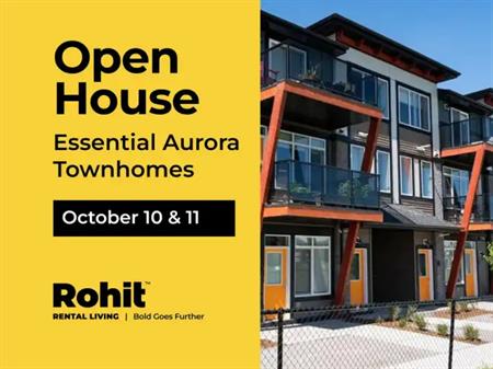 Essential Aurora - Townhomes at  in SW Edmonton One Month Free on a 1 Bedroom Units | 1332 Watt Drive Southwest, Edmonton