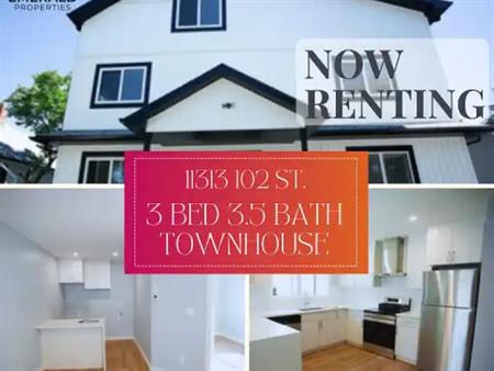 Modern Suites & Townhome Now Leasing – 11313 102 St NW, Edmonton | 11313 102 Street Northwest, Edmonton