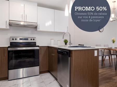 Vela | Condo 4 1/2 Neuf à Louer | 2 bedrooms apartment for Rent | Vaureuil-Dorion