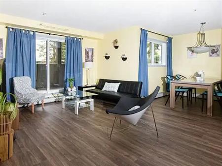 Fully furnished two bedroom condo close to lots of amenities. | 102 - 2430 Guardian Road Northwest, Edmonton