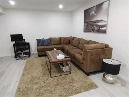 Furnished Modern 2-Bedroom Legal Suite | Millrise SW | Flexible Lease | Calgary