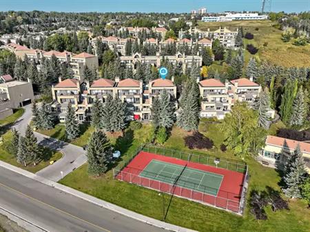 2-Storey End Unit | 2 Bed, 1.5 Bath | Underground Parking & Resort Amenities | 8 - 220 Village Terrace Southwest, Calgary