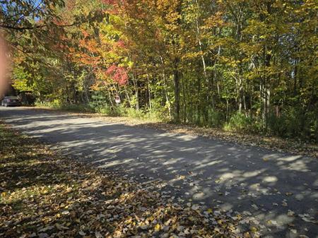 Terrain avec le droit construire 68 000$