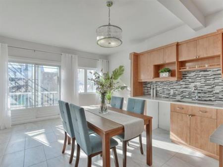 Grand 3 C-à-C +2 sdb au rdc et SS de duplex, près du Métro