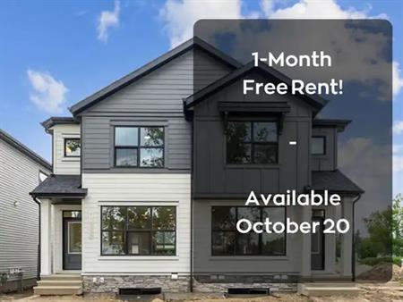 NEW DUPLEX - 3 bed, 2.5 bath, Bonus Room incl. 2 car garage and fenced backyard | 10 Alderwood Close Southeast, Calgary