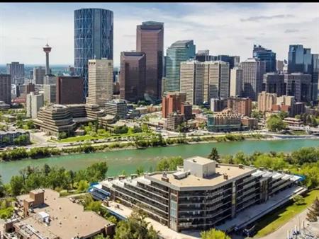 2 primary suites spectacular city and river views | 805 - 300 Meredith Rd NE, Calgary