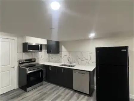 New, recently developed Walk-out basement suite with huge green space area | Calgary