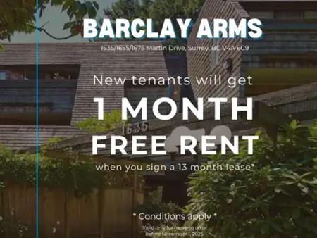 Barclay Arms | 1635 Martin Drive, Surrey