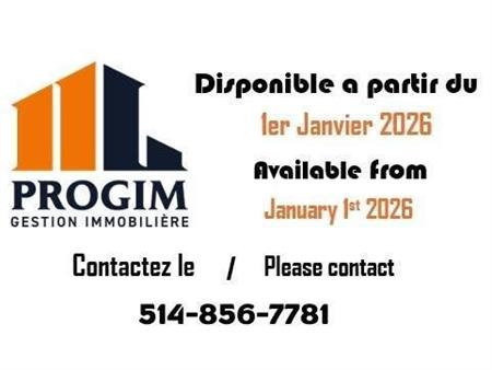 1 CH - 1 SDB - Montreal - $1,700 /mo