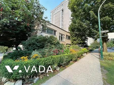 Valcrest Manor West End 1 Bedroom Apartment Rental 5-1208 Burnaby St Vancouver: VADAPM.com | 1208 Burnaby Street, Vancouver