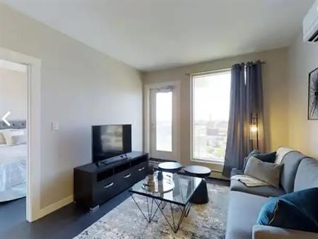 Furnished Downtown Condo With Stunning Views and Air Conditioning | 1605 - 10410 102 Avenue Northwest, Edmonton