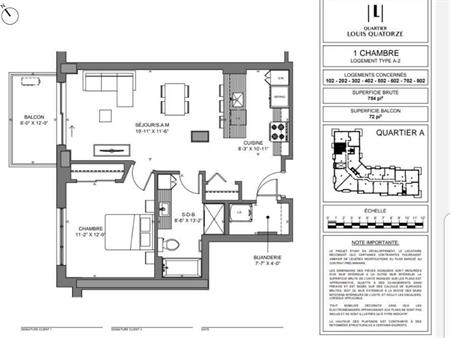 Condo locatif 3 1/2 dans Lebourgneuf-Cession de bail