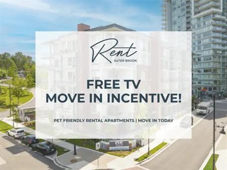 Rent Suter Brook in Suter Brook Village | 302 Morrissey Road, Port Moody