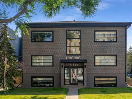 Bright 2-Bed in Altadore | Walk to Marda Loop Shops + Free Parking + Heat Includ | 101 - 2035 34 Avenue Southwest, Calgary