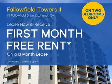 Fallowfield Towers II | 141 Fallowfield Drive, Kitchener