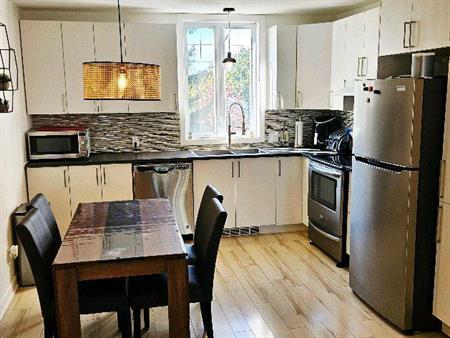 Appartement for rent 4 1/2 calm area