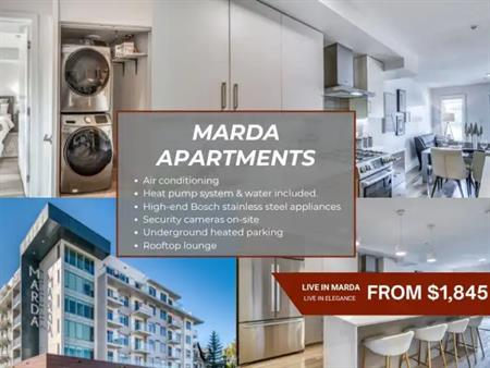 MARDA Premiere Apartments in Marda Loop | 2107 34th Ave SW, Calgary