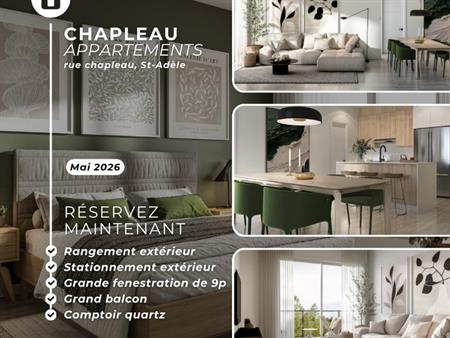 appartements 3 1/2