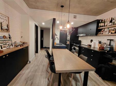 Condo 3 ½ semi-meublé