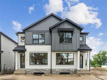 NEW DUPLEX - 3 bed, 2.5 bath, Bonus Room incl. 2 car garage and fenced backyard | 10 Alderwood Close Southeast, Calgary