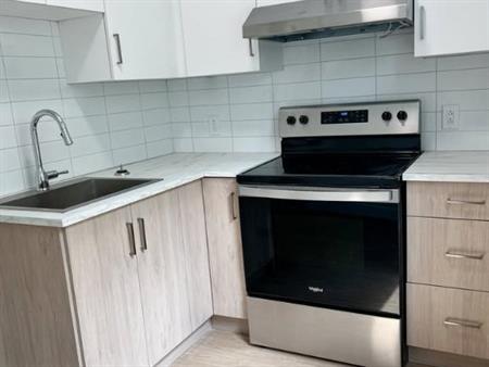 3 1/2 rénové sur la rue sainte catherine