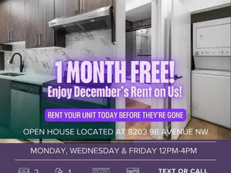 1 MONTH FREE! New 2 Bed, 1 Bath, Basement Suite Near Near King Edward Park | 8719 77 Avenue Northwest, Edmonton