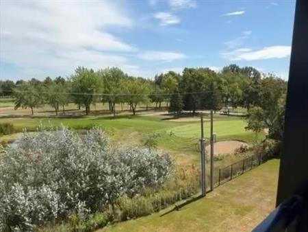 Logement 5 1/2 à louer avec vue sur le golf de Valleyfield
