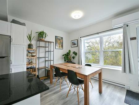 Appartement 4½ avec 2 chambres et 1 salle de bain