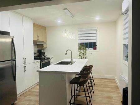 Grand 5 1/2 rénové à 100% à Limoilou secteur Maizeret