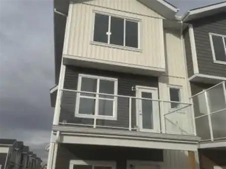 Brand New 3+1 Bed 2.5 Bath End Unit Townhouse | 132 Red Embers Line Northeast, Calgary