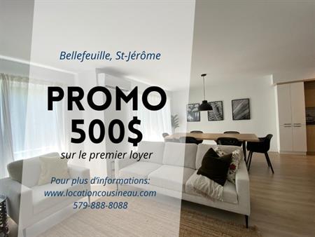 Logement 5 1/2 - wifi inclus - Novembre 2025