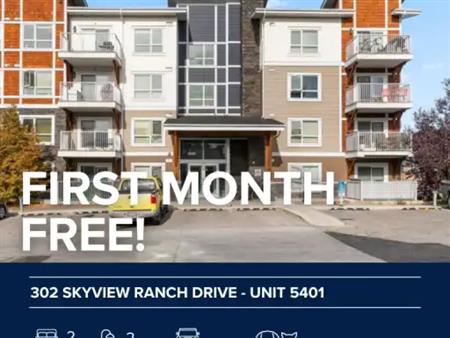 302 Skyview Ranch Drive NE - Unit 5401 - Unit 5401 | 302 Skyview Ranch Drive Northeast, Calgary