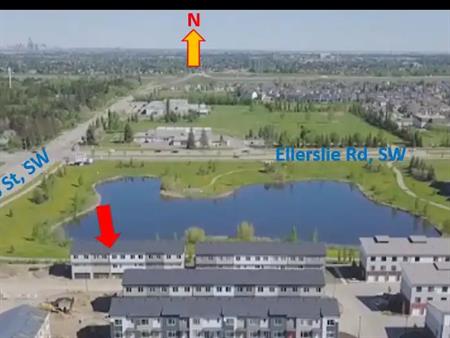 LIKE NEW LAKE FRONT UPGRADED TOWNHOUSE w/ AC & ATTACHED DOUBLE GARAGE | 804 Welsh Drive, SW, Edmonton