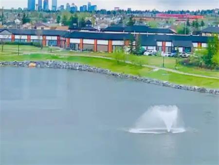 JR PENTHOUSE CONDO WITH LAKE VIEW | 120 Country Village Circle Northeast, Calgary