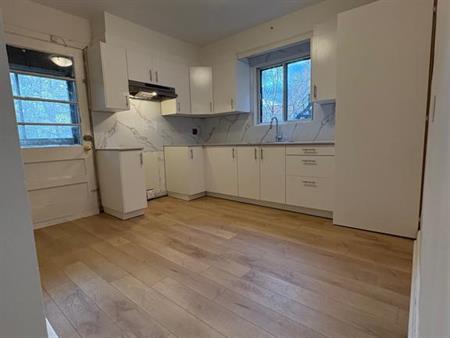 Magnifique 4 ½ neuf de A à Z, Confort et tranquillité à Montréal