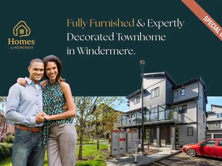 Fully Furnished 3-Storey Townhome Located In Windemere | Homes by Norgress. | 76 - 1203 163 Street Southwest, Edmonton