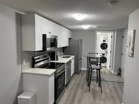 1-Bedroom furnished Legal Suite Basement for Rent in Creekwood Chappelle SW, Edm | 7552 Creighton Place Southwest, Edmonton
