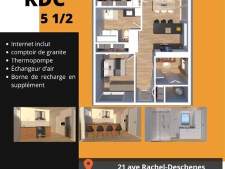 5 1/2 a Montmagny RDC