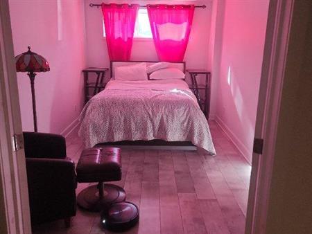 chambre àlouer 600$ et où sous sol au complet pour 1200