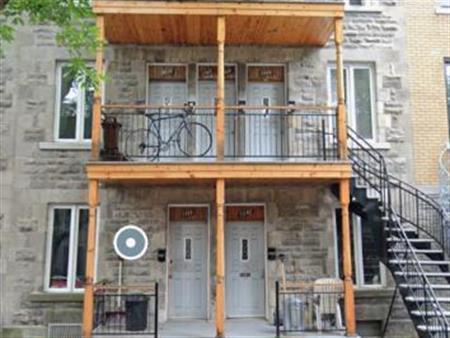 4 1/2 a louer - Plateau à 2 minutes du parc Lafontaine