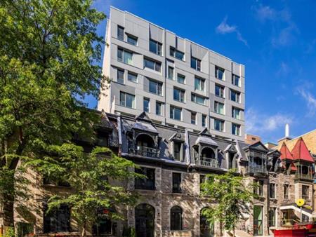 ✨ Loft à louer – Bishop Embassy (Centre-ville de Montréal) ✨