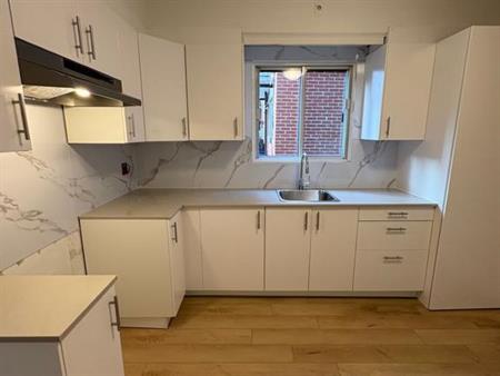 Magnifique 4 ½ neuf de A à Z, Confort et tranquillité à Montréal